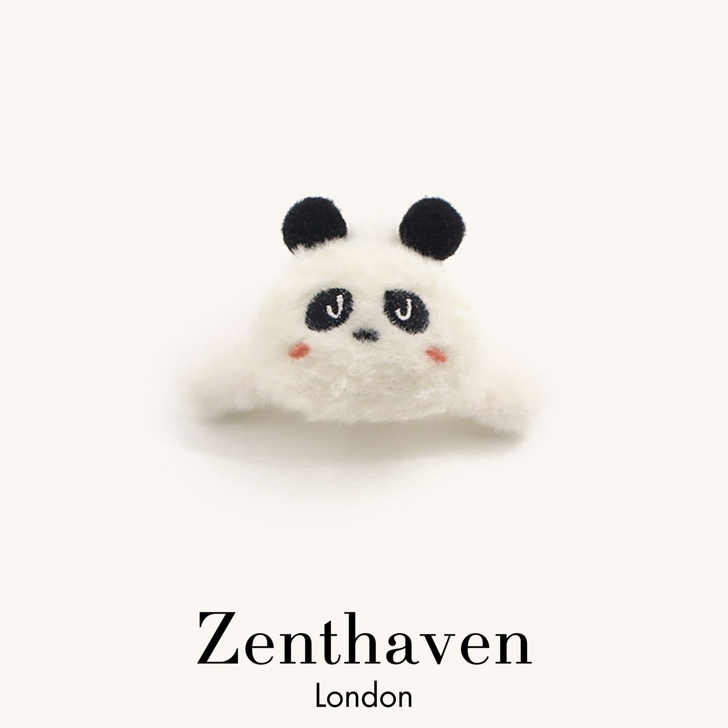 Plush Panda Hair Clips – Cute Panda Side Hair Clips for Everyday Styling