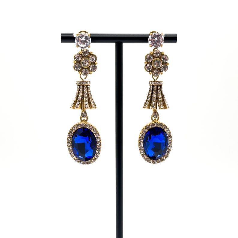 Art Deco and Court Style Earrings – Exquisite Ethnic Earrings for Elegant Fashion and Occasions