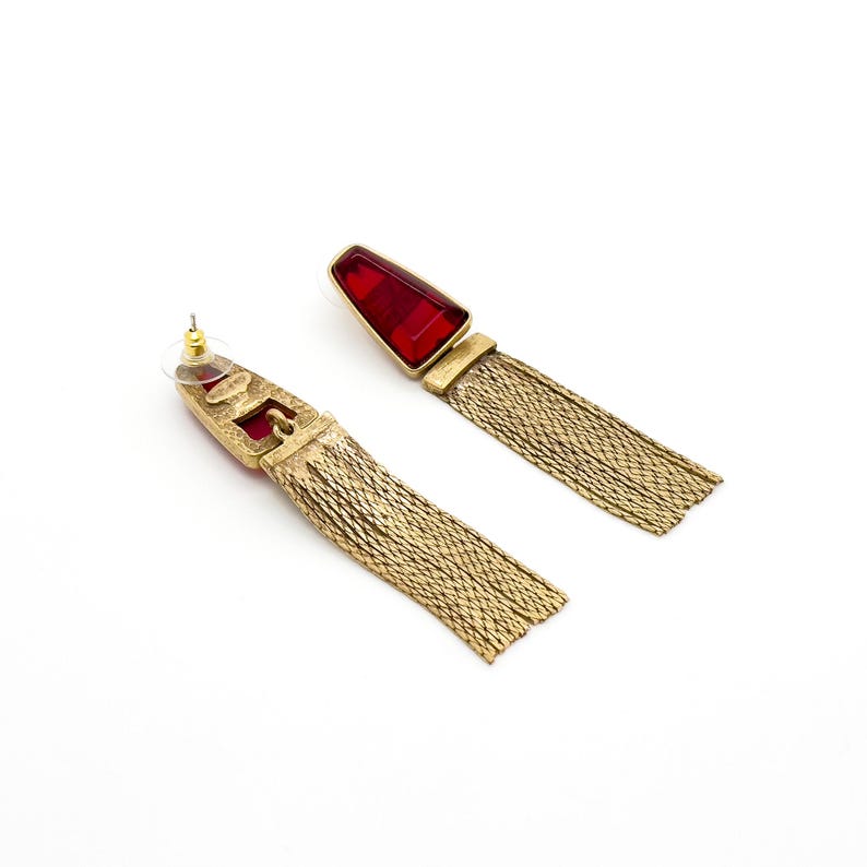 Bohemian Long Tassel Earrings – French-Inspired Ethnic Aesthetic for Unique Style