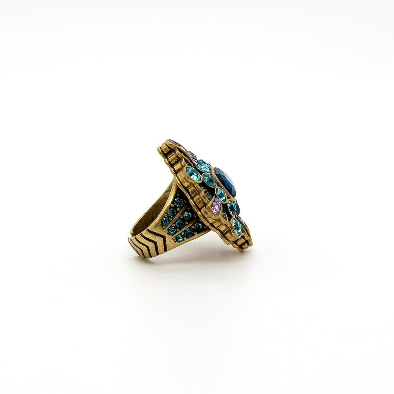 Flower Rings, Blue Zircon Rings, and Square Open Rings – Elegant and Modern Designs for Every Occasion