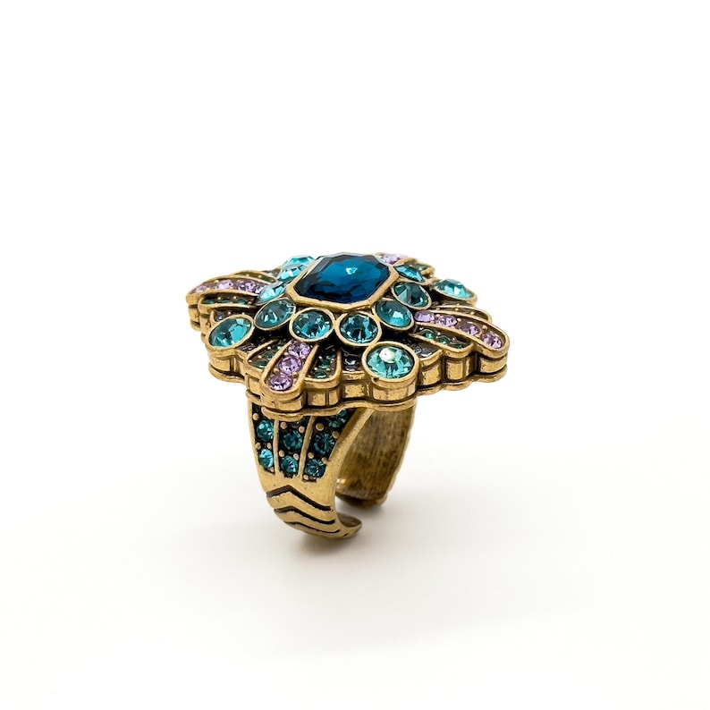 Flower Rings, Blue Zircon Rings, and Square Open Rings – Elegant and Modern Designs for Every Occasion