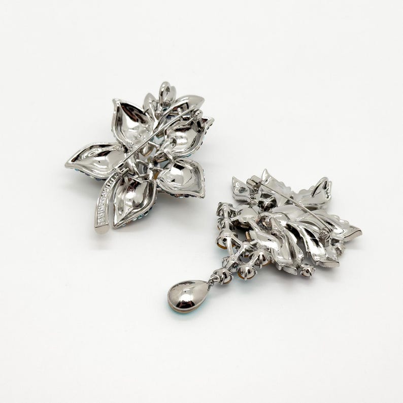 Luxury Crystal Flower Brooch – Fashionable Bouquet Design for Parties, Birthdays & Elegant Gifts