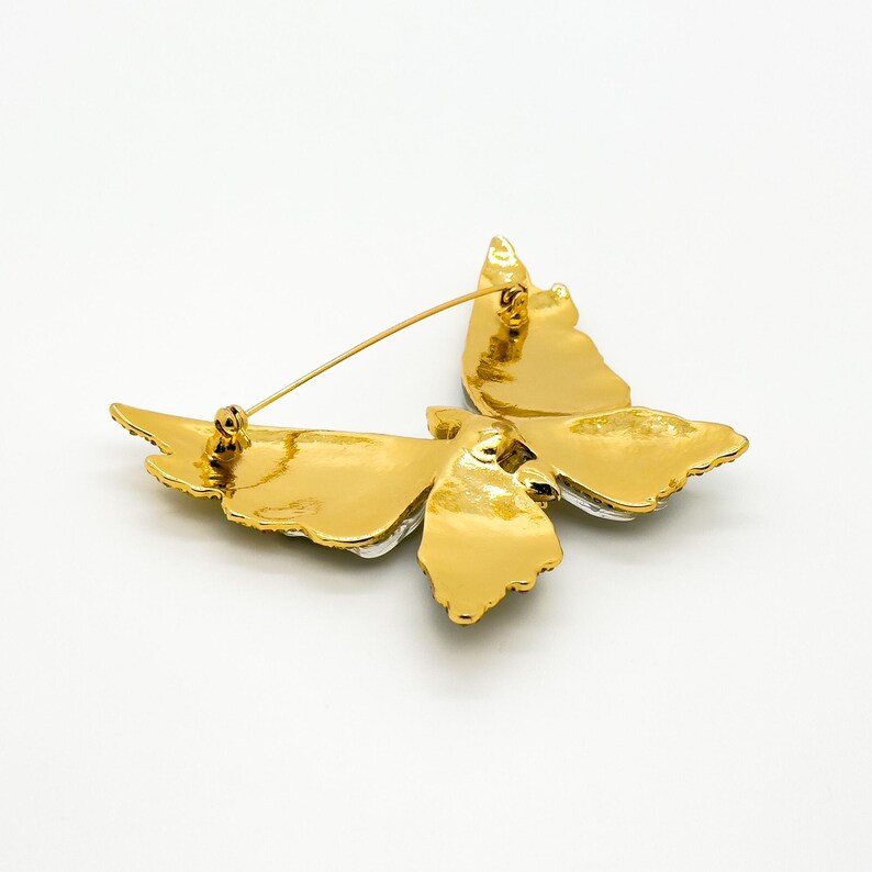 Exquisite Butterfly Brooch – Green Spring Design for Elegant Party Accessories