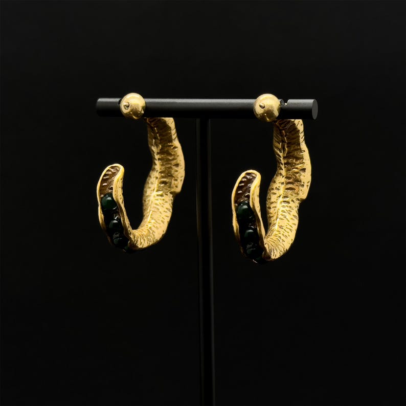 Boho Hoop Earrings – Unique Ethnic-Inspired Design for Summer & Country Style Looks