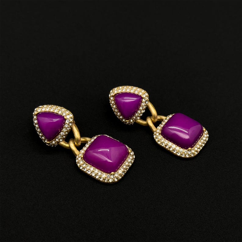 Romantic Vintage Deco & Art Deco Love Earrings: Heart-Shaped, Lock Design & 520 Earrings for Birthday Gifts