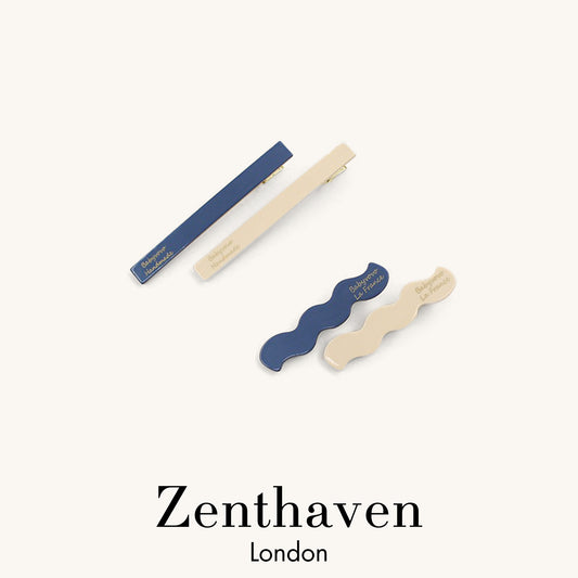 Minimal French Hair Clip Set – Slim Side Clips for Bangs & Flyaways (Set of 2)