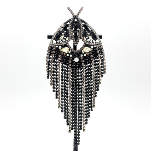 Moth Brooch and Moth Earrings Set – Elegant Jewelry Set for Special Occasions