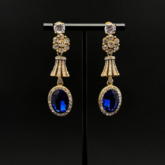 Art Deco and Court Style Earrings – Exquisite Ethnic Earrings for Elegant Fashion and Occasions