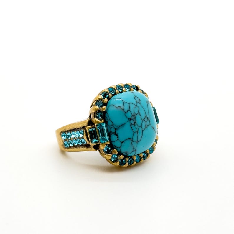 Boho Turquoise Rings – Ethnic & Tribal Style Rings for Women’s Unique Jewelry Collection