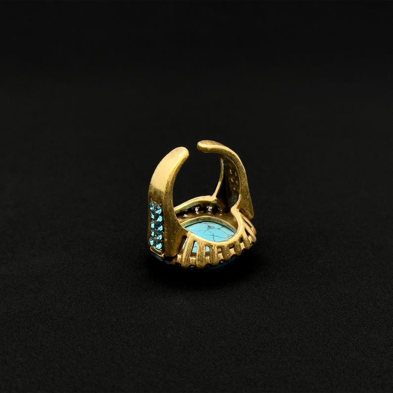 Boho Turquoise Rings – Ethnic & Tribal Style Rings for Women’s Unique Jewelry Collection