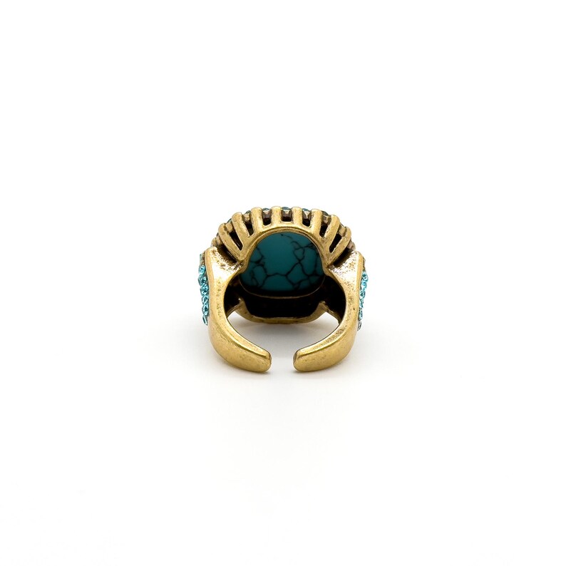 Boho Turquoise Rings – Ethnic & Tribal Style Rings for Women’s Unique Jewelry Collection