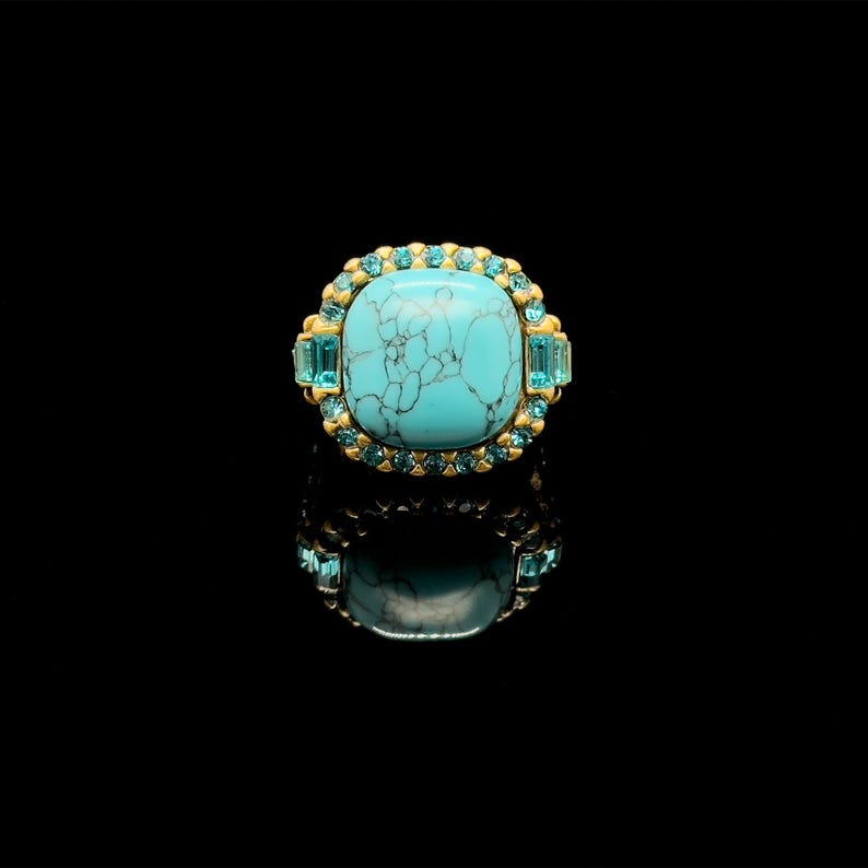 Boho Turquoise Rings – Ethnic & Tribal Style Rings for Women’s Unique Jewelry Collection