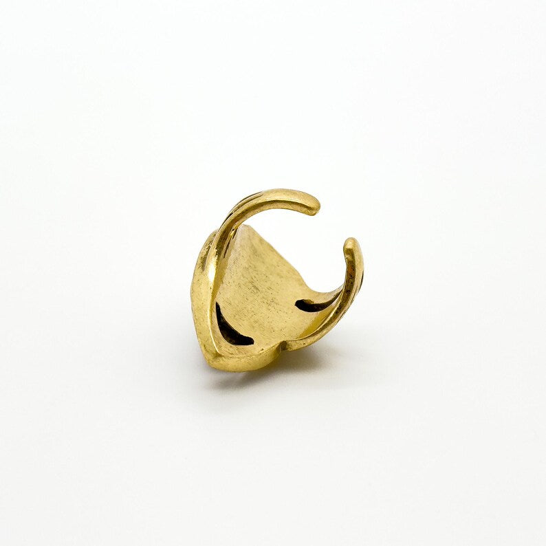 Court Style Rings with Ethnic and Tribal Touches – Unique Portrait and Open Rings for Distinctive Fashion