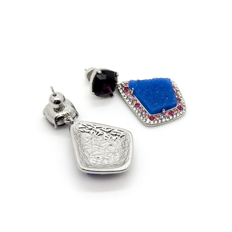 Trendy Blue Droplet Earrings – A Versatile, Elegant Piece for Women’s Summer Fashion & Casual Looks