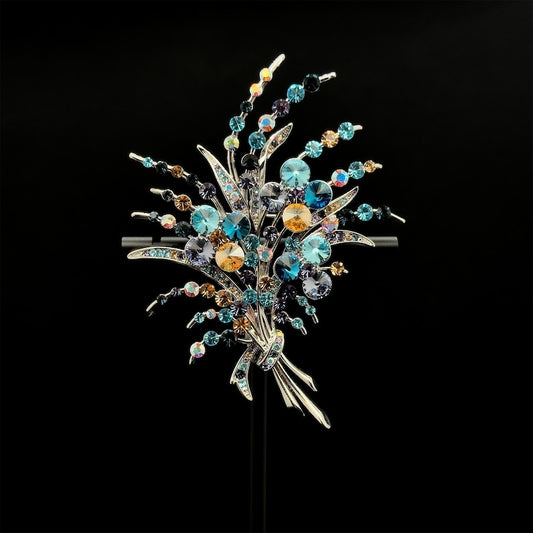 Versatile Botanical Brooch – Elegant Floral Accessory for Birthday Gifting, Parties & Work Attire